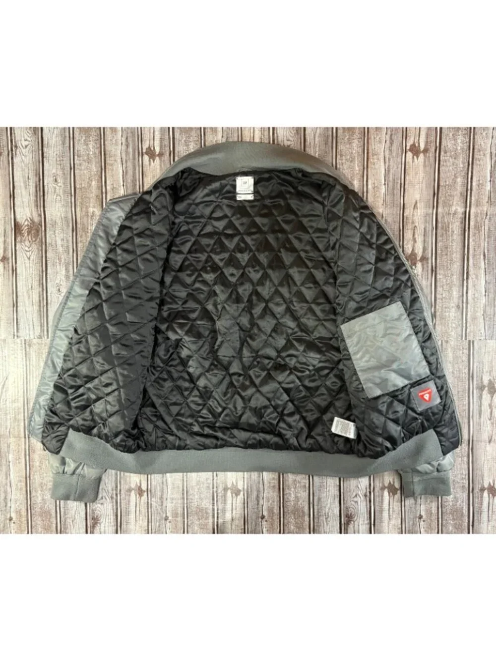 John Elliott x Gap Bomber Flight Jacket Size M color Grey